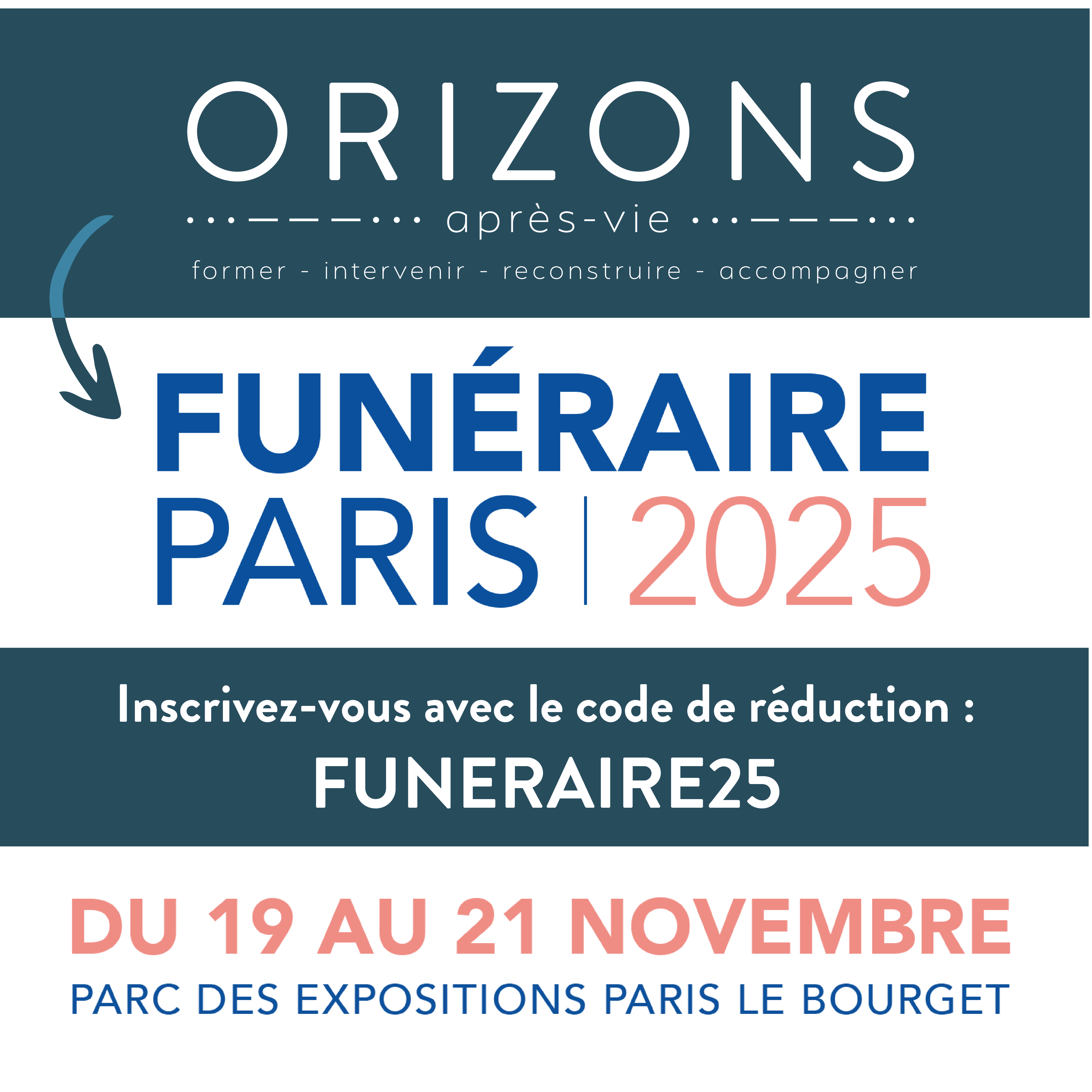 ORIZONS après-vie - Stand A21 Salon du Funéraire Paris